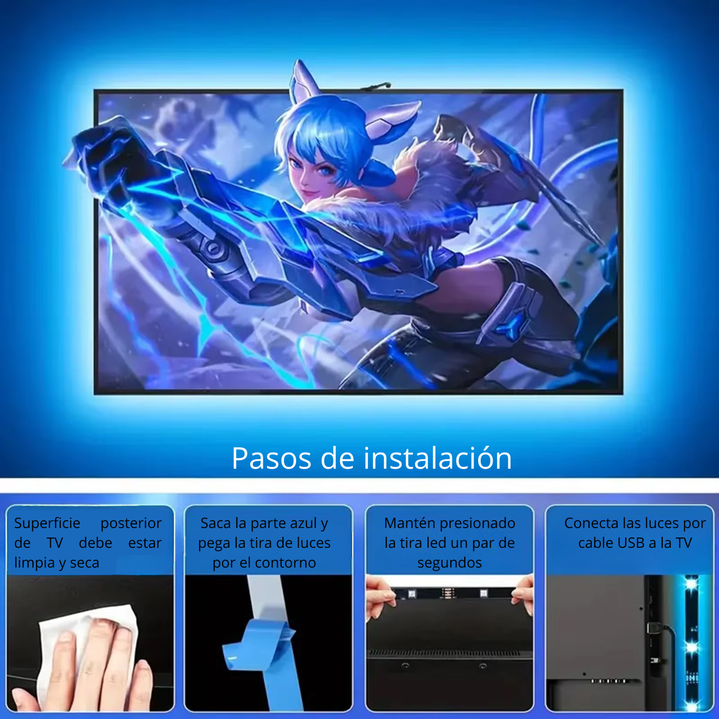 Luminova - Luz led para TV